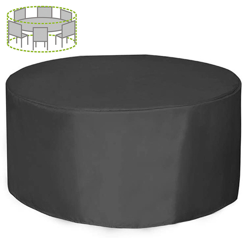 Outdoor Furniture Europe - 12 Sizes Round Furniture Cover 210D