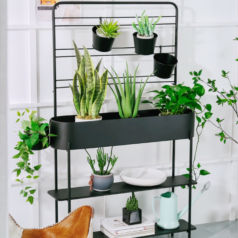 Outdoor Furniture Green - Best-Selling Modern Outdoor Iron Flower Rack