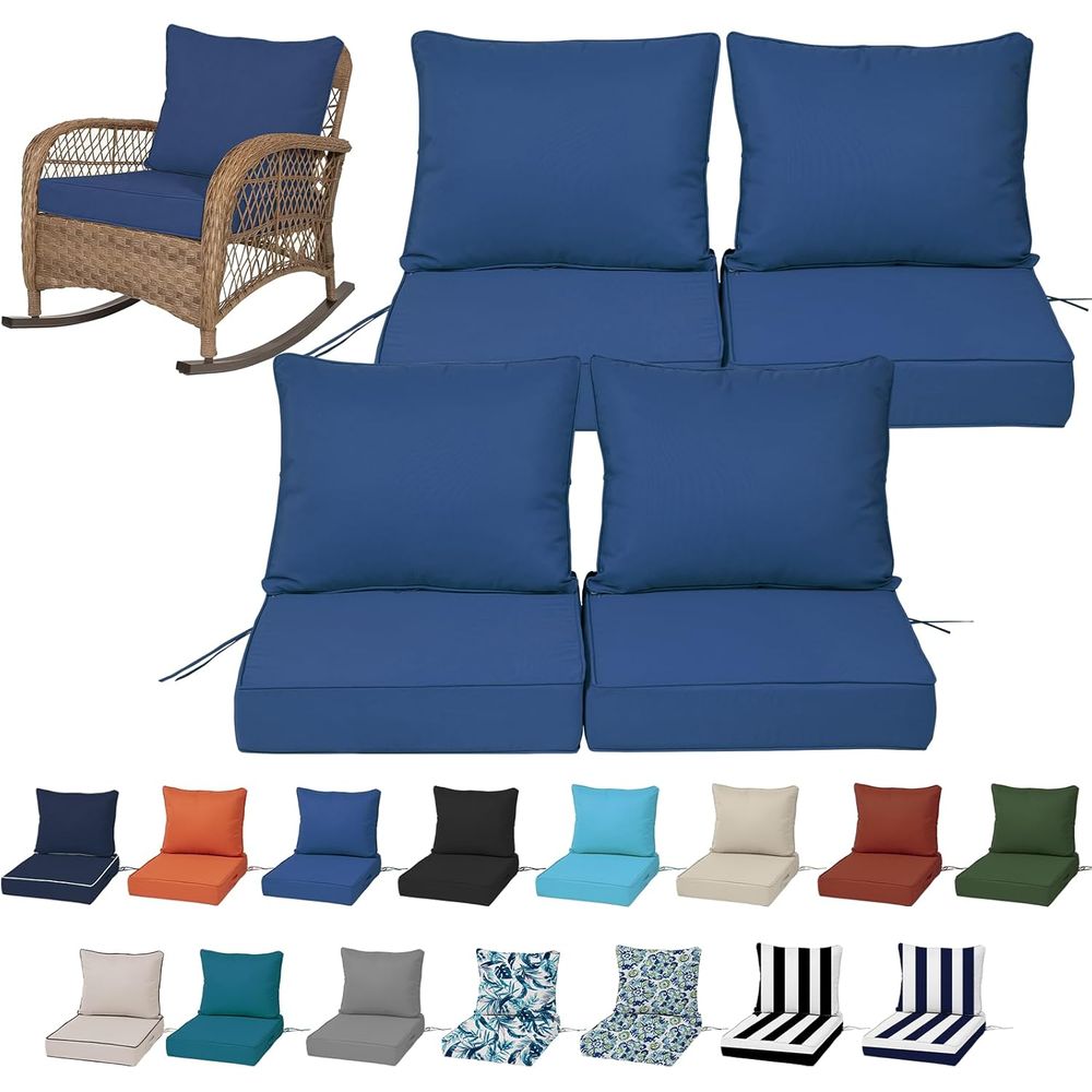 24x24 Outdoor Deep Seat Cushio - Outdoor Furniture For Patio 评论和价格