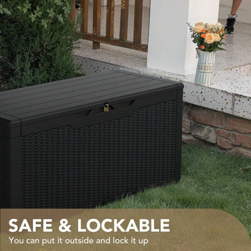 Large Lockable Outdoor Storage - Outdoor Furniture For Patio 评论和价格