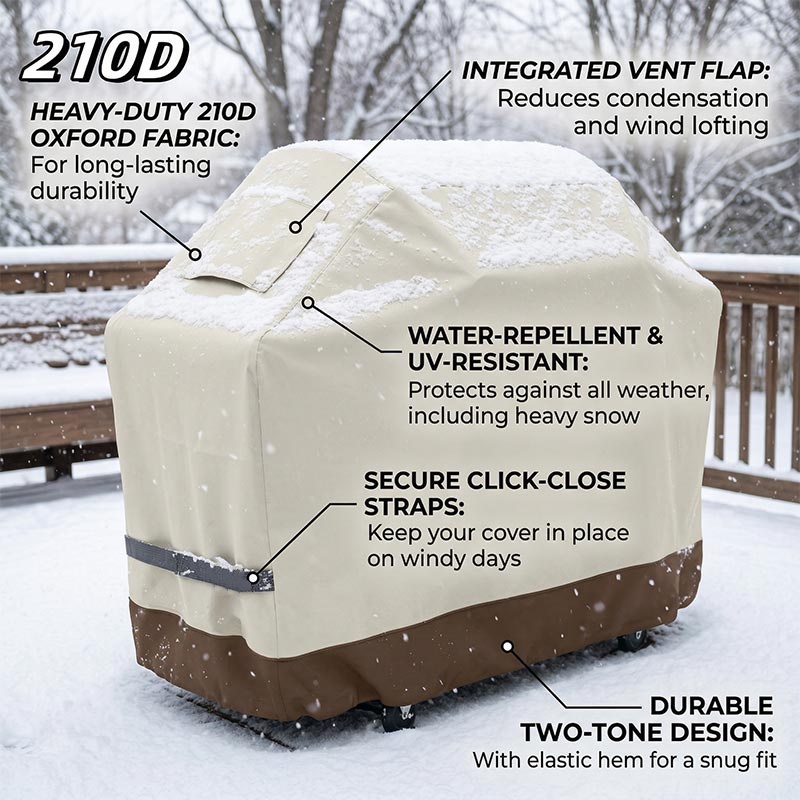 210D BBQ Beige Barbecue Grill  - Outdoor Furniture Europe 评论和价格