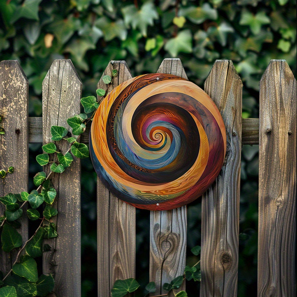 2D Vintage Metal Wall Art Sign - Outdoor Furniture Green 评论和价格