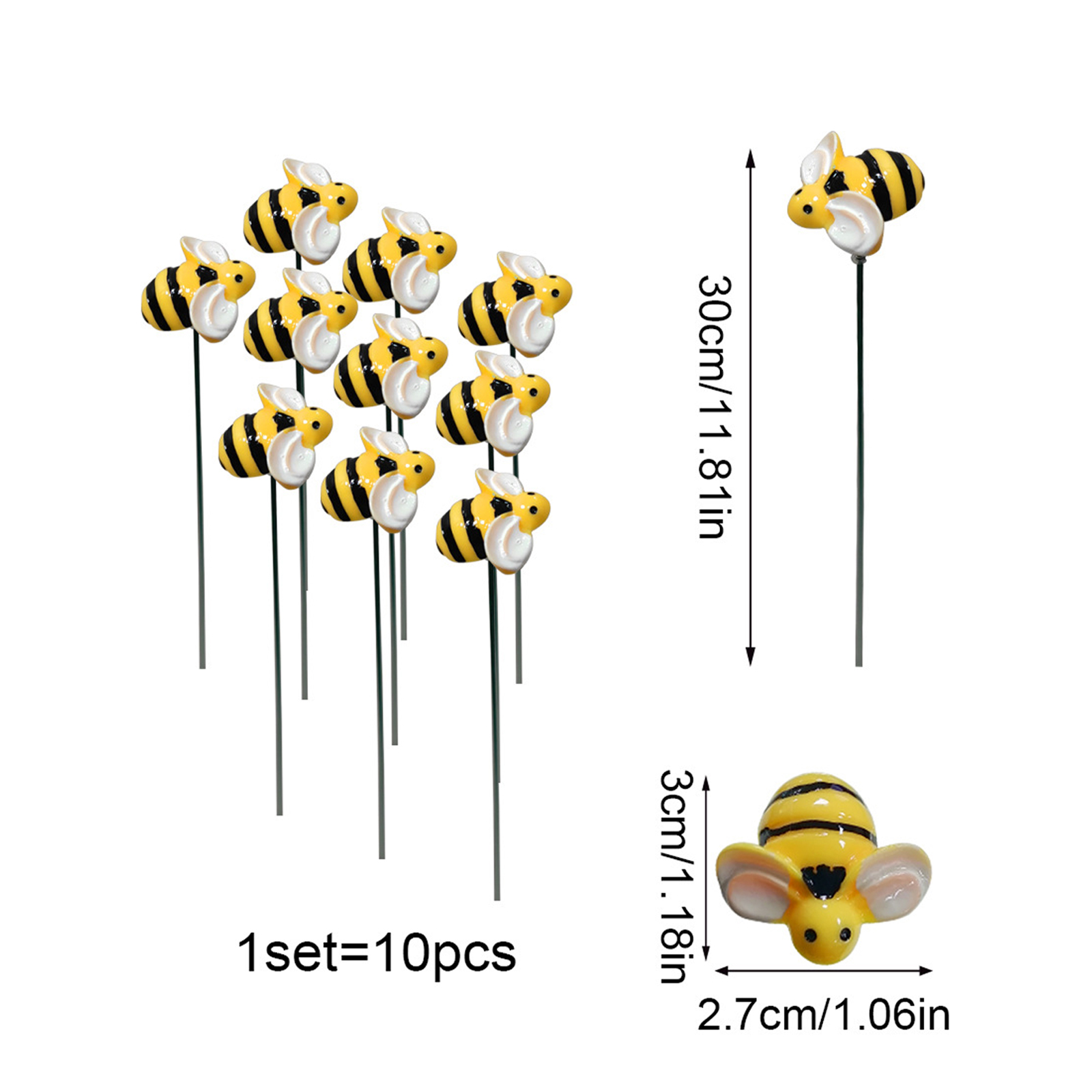 10pcs Ladybugs Design Outdoor  - Outdoor Furniture Decor 评论和价格