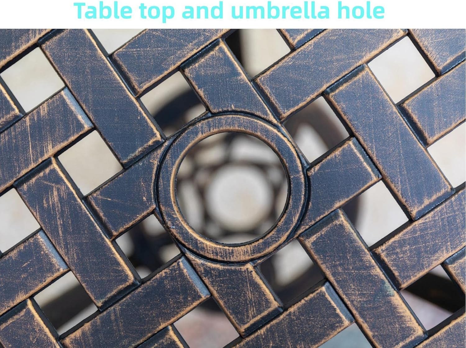 Bronze rust-resistant cast alu - Outdoor Furniture For Patio 评论和价格