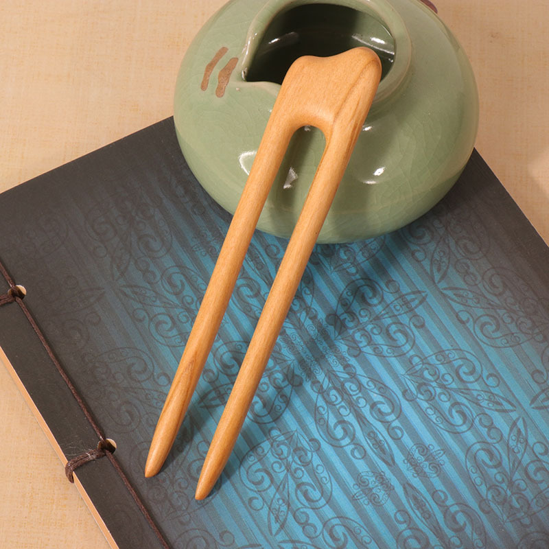 Peach Wood U-shaped Hairpin An - Outdoor Furniture Decor 评论和价格