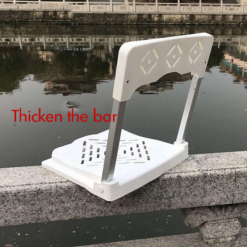 Foldable Fishing Box with Back - Outdoor Furniture Small 评论和价格