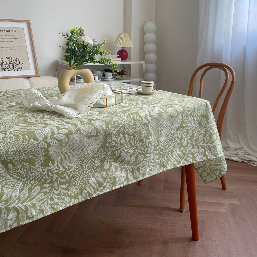 Cotton Linen Waterproof  Table - Outdoor Furniture Green 评论和价格