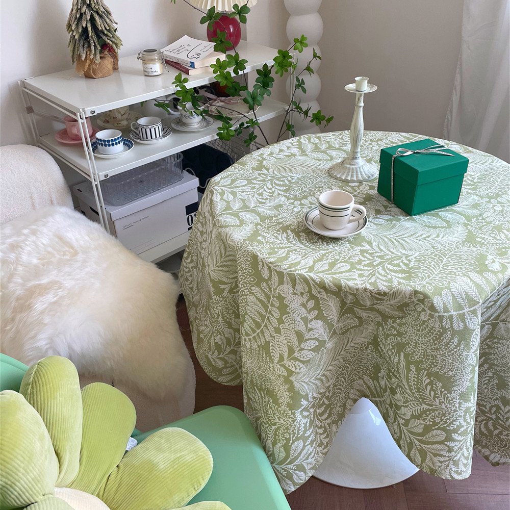 Cotton Linen Waterproof  Table - Outdoor Furniture Green 评论和价格