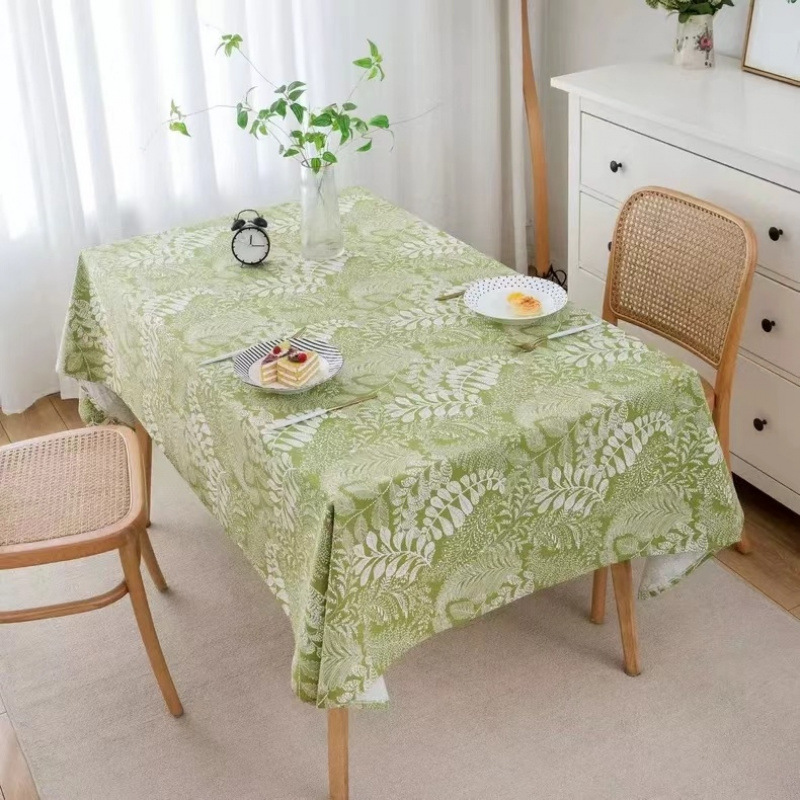 Cotton Linen Waterproof  Table - Outdoor Furniture Green 评论和价格
