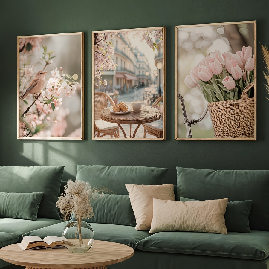 3pcs/set Romantic Paris Street - Outdoor Furniture Decor 评论和价格