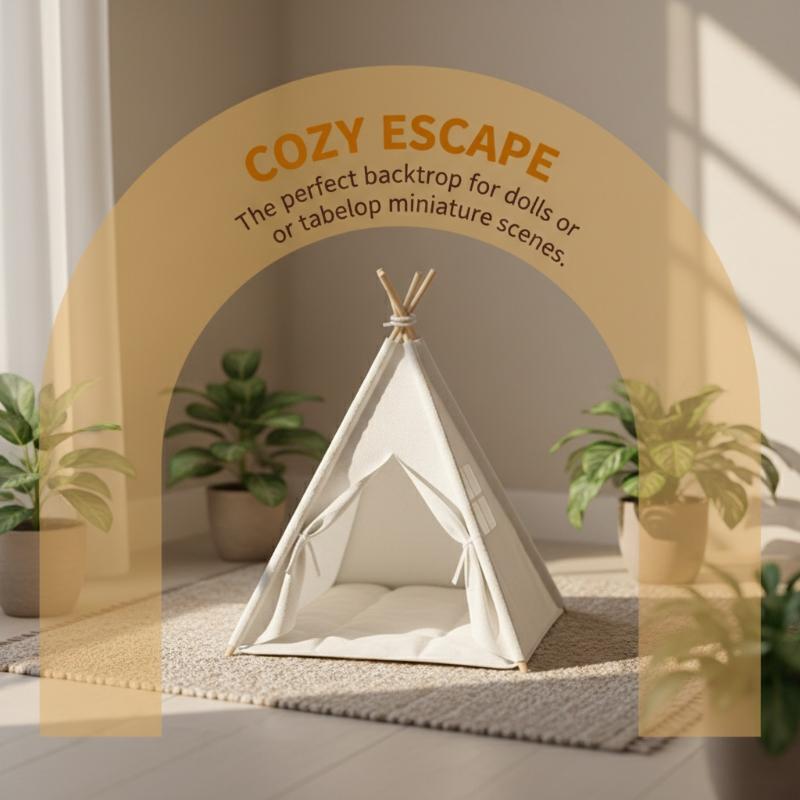[JN] 1:12 Scale Camping Tent M - Outdoor Furniture Decor 评论和价格