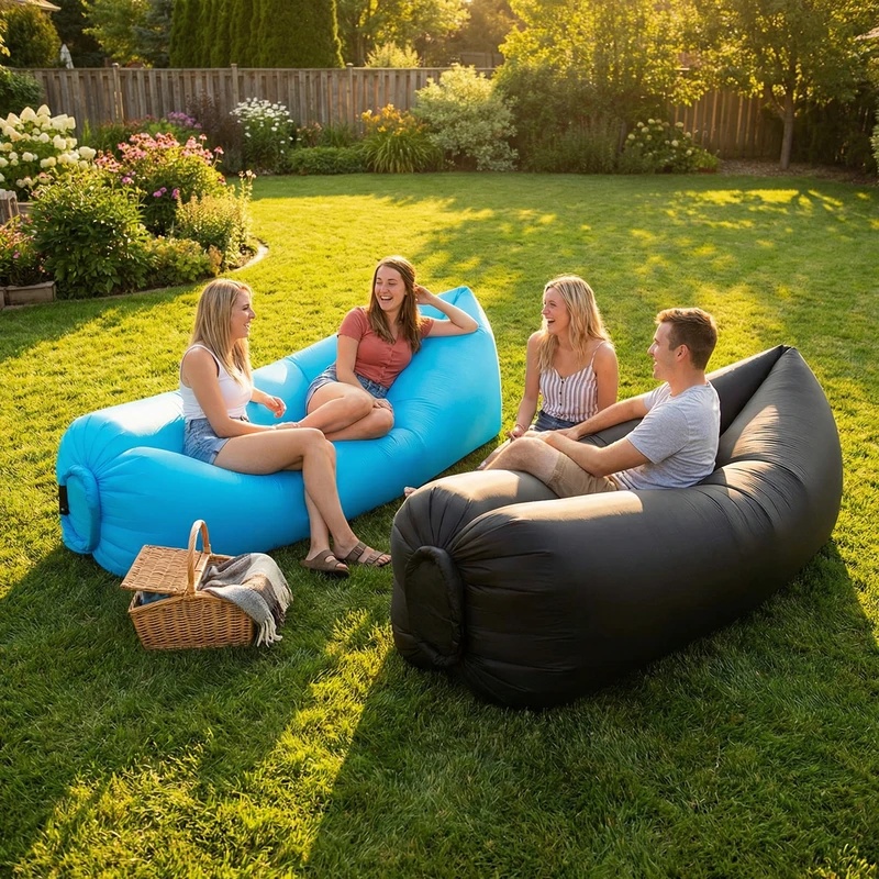 Portable Inflatable Sofa Loung - Outdoor Furniture Small 评论和价格