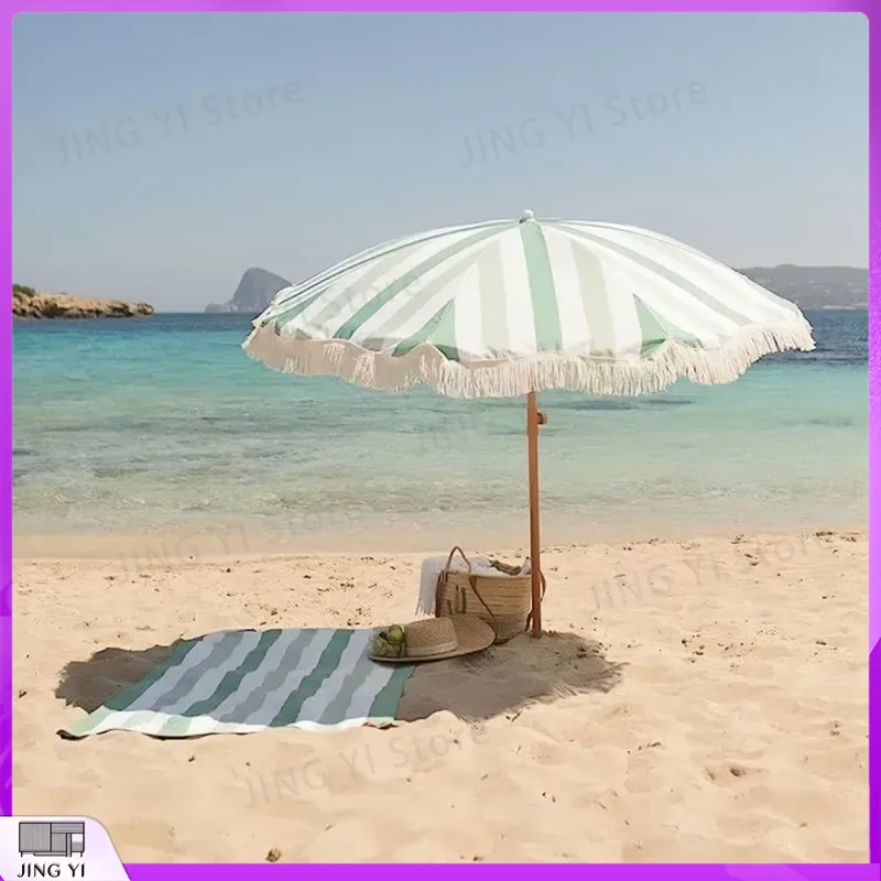 Portable Green and White Strip - Outdoor Furniture Green 评论和价格