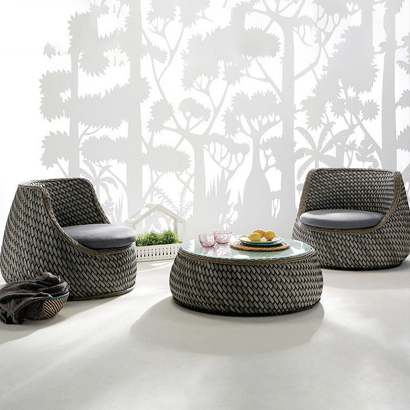 Wood Nordic Garden Furniture S - Outdoor Furniture Green 评论和价格