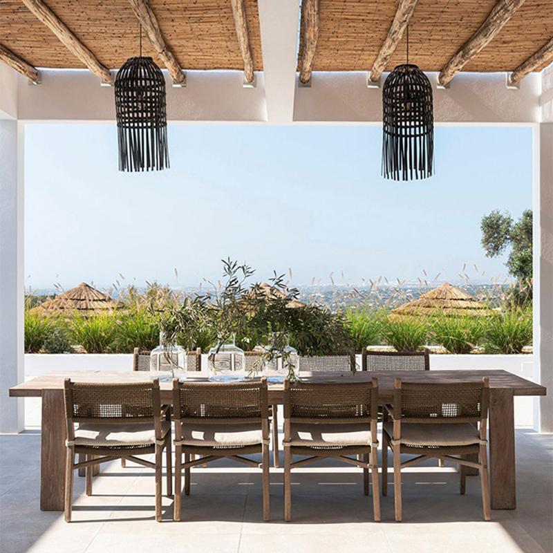 Outdoor Tables And Chairs Anti - Outdoor Furniture Teak Wood 评论和价格