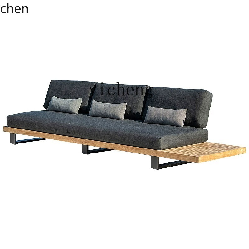 HYS outdoor teak sofa courtyar - Outdoor Furniture Teak Wood 评论和价格