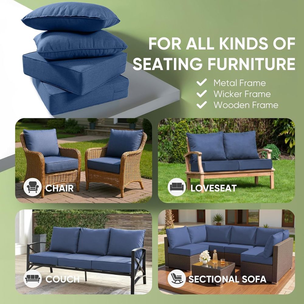 Outdoor Furniture Cushions, 6  - Outdoor Furniture For Patio 评论和价格